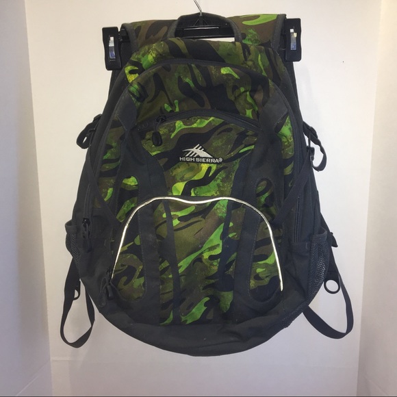 high sierra backpack camo